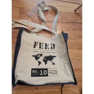 Feed Projects Tote Bag Burlap and Canvas Women In Agriculture